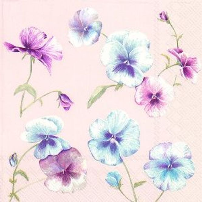 Hovedbilde Servietter Ihr Viola In Vogue Lunsj Rosa 20-pk