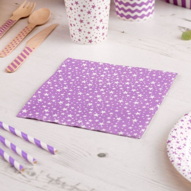 Hovedbilde Stars Lilla Servietter 20-pk