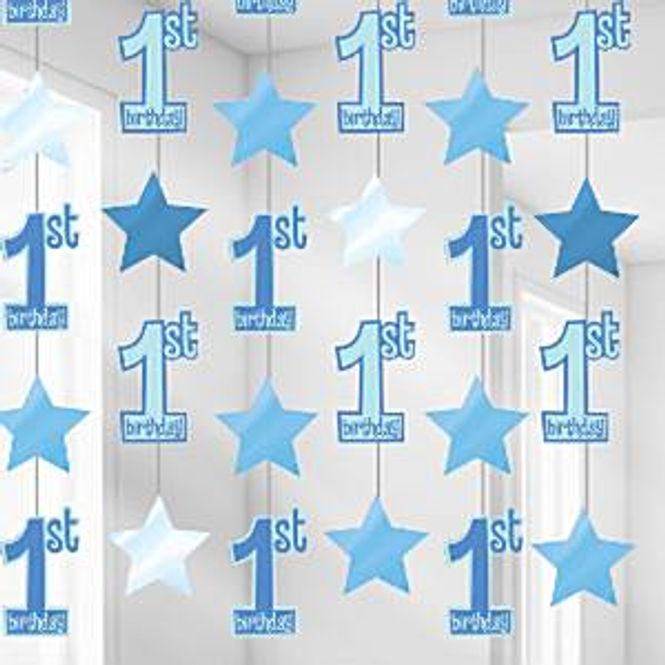 Hovedbilde 1 år Blå Strings 6-pk