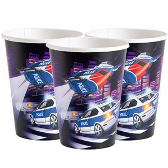 Hovedbilde Pappkrus Police 8-pk