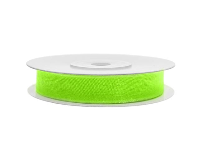 Hovedbilde Organsabånd  Neon Lys Grønn 0,6cm 1 meter