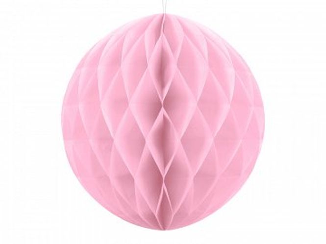 Hovedbilde Honeycomb Lys Rosa 30cm Stk