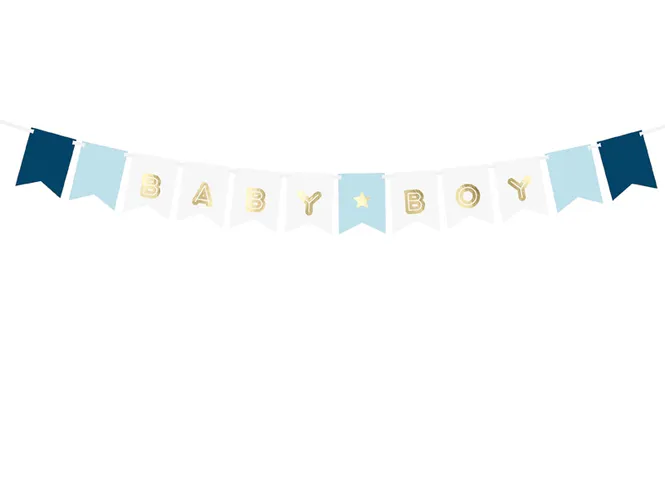 Hovedbilde Baby Boy Banner 1-pk