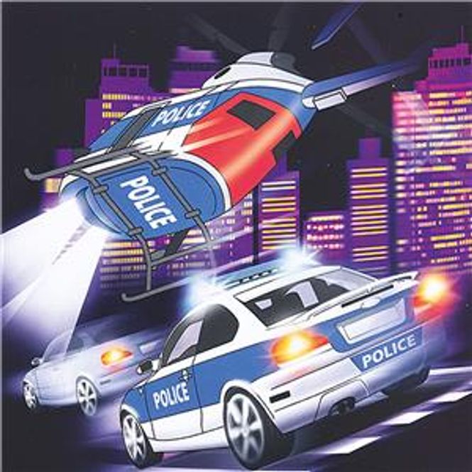 Hovedbilde Servietter Police 20-pk