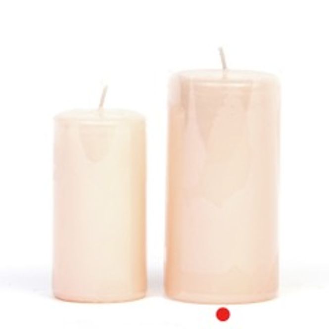 Hovedbilde Kubbelys Pearl Rosa/Pink 6x12cm