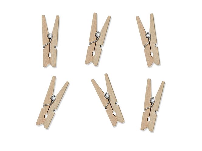 Hovedbilde Miniklyper Naturlig Tre 20-pk