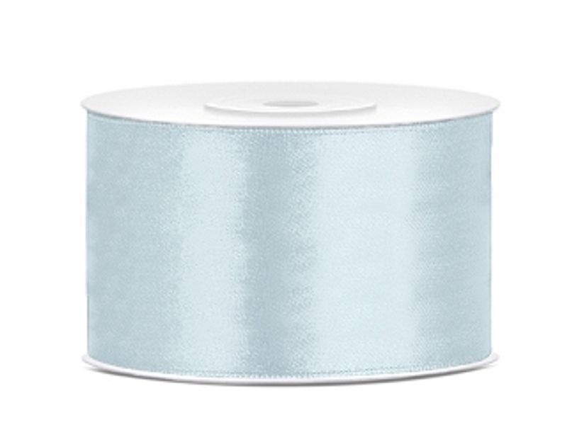Satengbånd Babyblå 3,8cm 25m