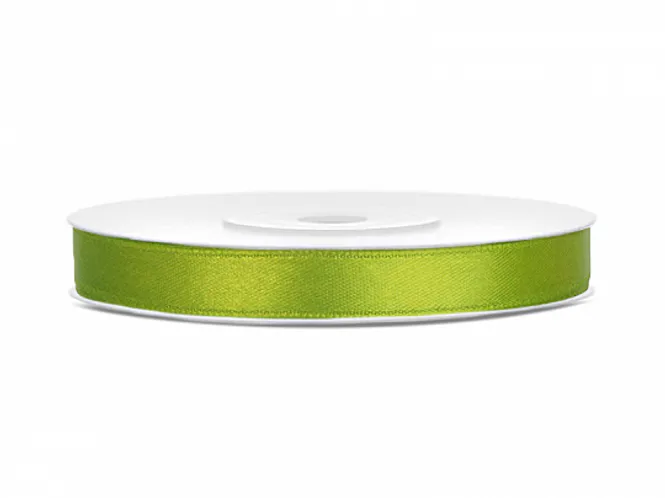 Hovedbilde Satengbånd Eplegrønn 0,6cm 25m