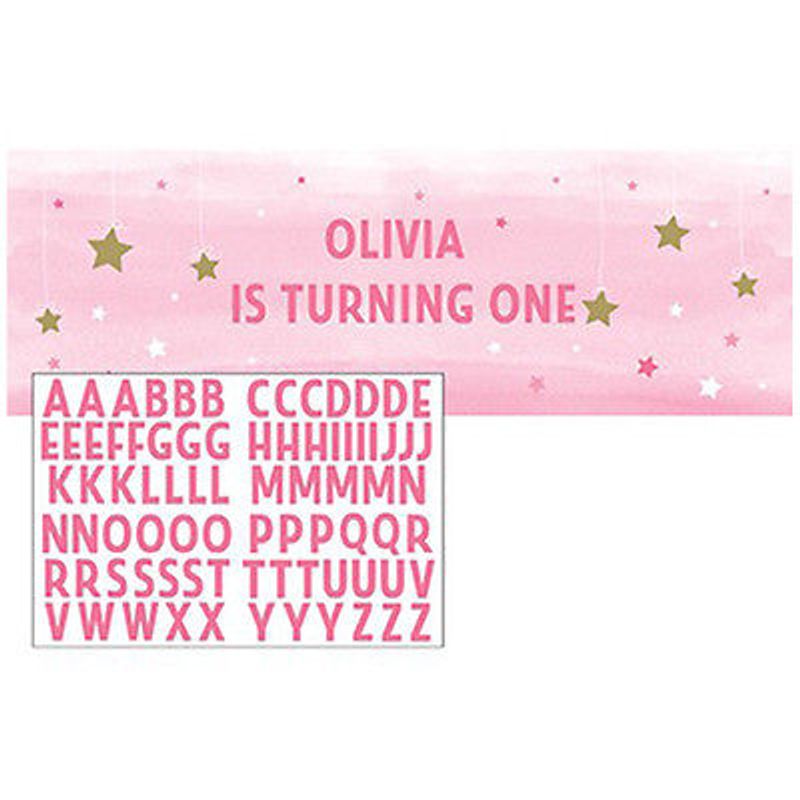 Little Star Girl Banner
