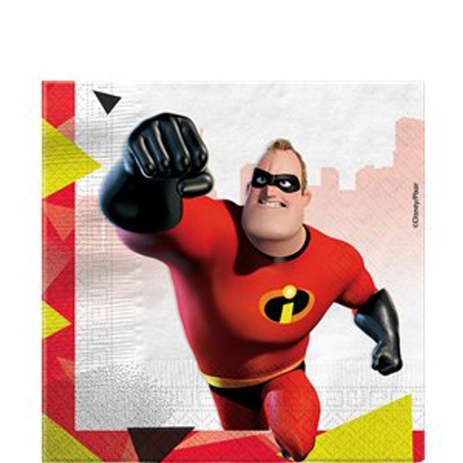 Hovedbilde Servietter Incredibles 2 16-pk