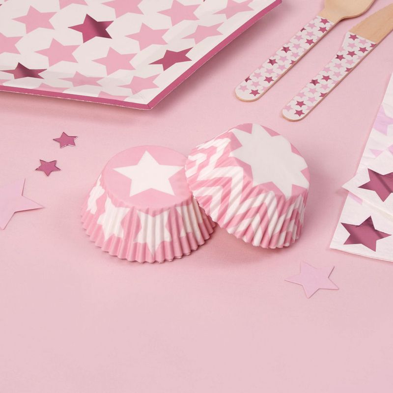 Cupcakeformer Little Star Pink 100-pk