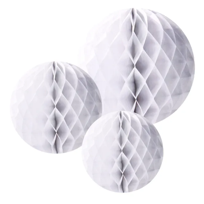 Hovedbilde Honeycombs Hvit 3-pk