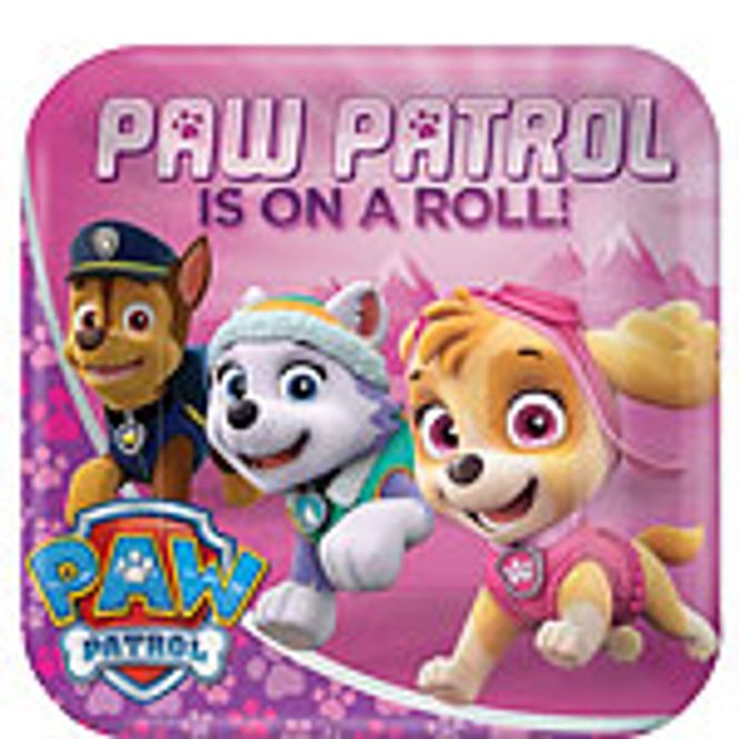Hovedbilde Papptallerken Paw Patrol J 8-pk