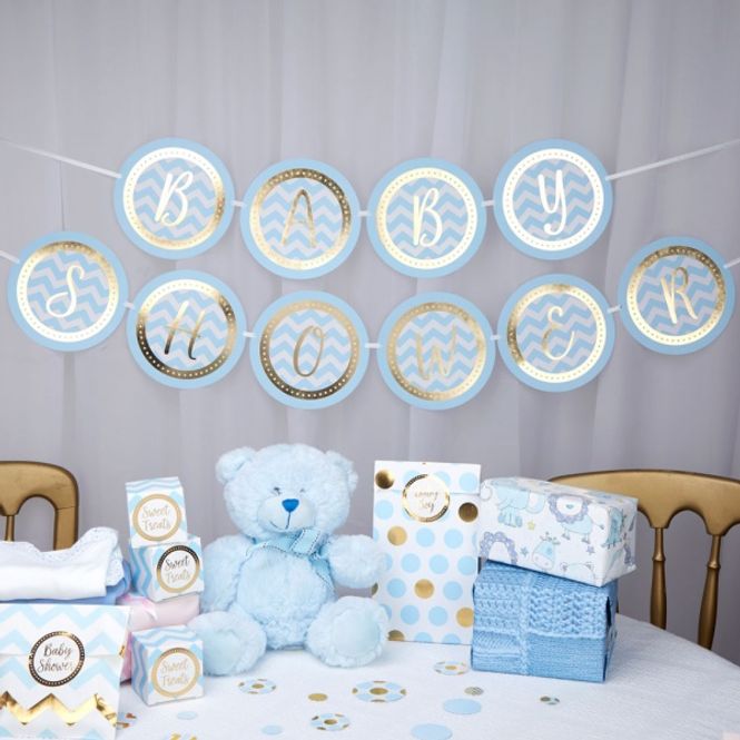 Hovedbilde Babyshower Banner Pattern Works