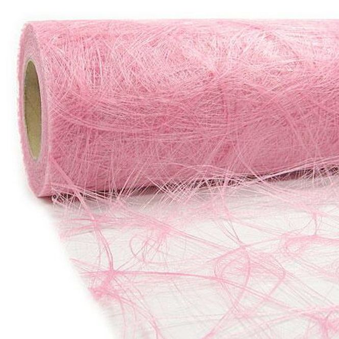 Hovedbilde Bordløper Sizoweb Lys Rosa 5 meter