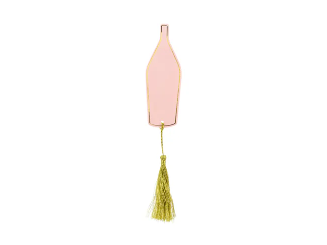 Hovedbilde Bordkort Bottle Pudderrosa 6-pk