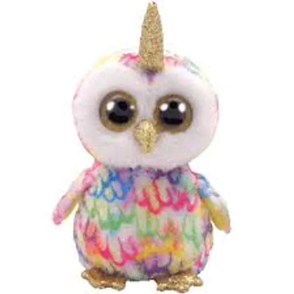 Hovedbilde TY bamse Beanie Boos Enchanted Ugle Enhjørning ...