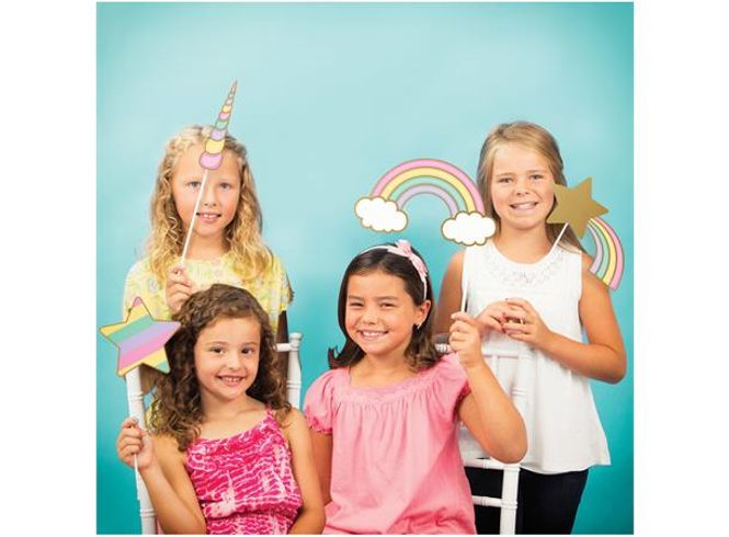 Hovedbilde Photo Booth Props Enhjørning