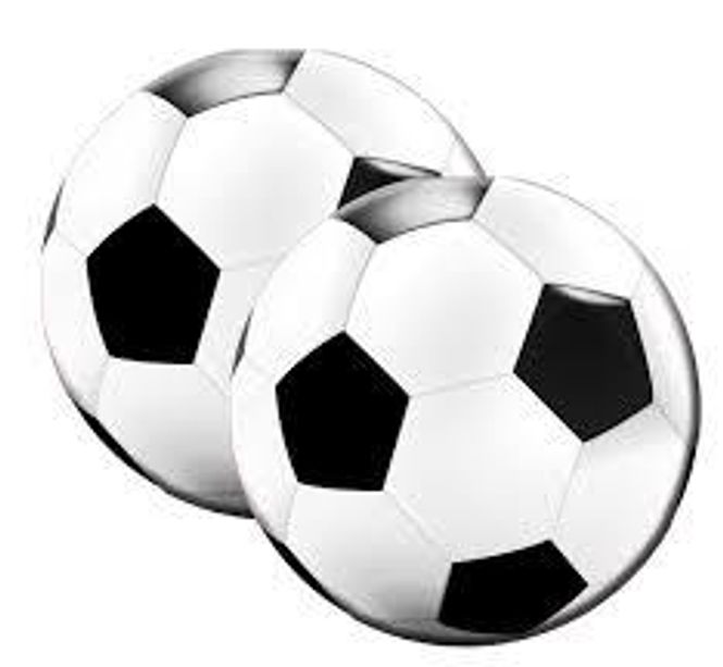 Hovedbilde Servietter Fotball Runde 20-pk