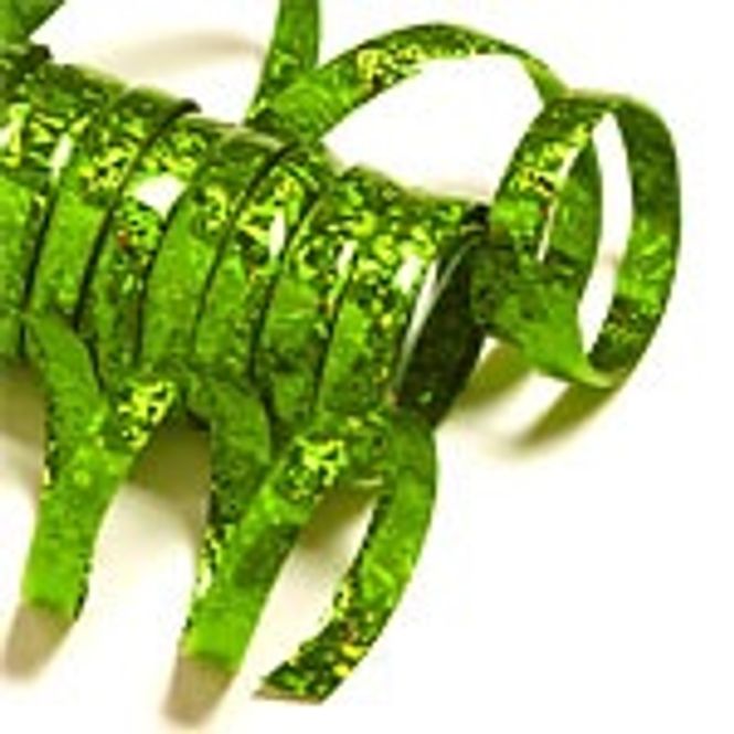 Hovedbilde Serpentiner Lys Grønn 10-pk