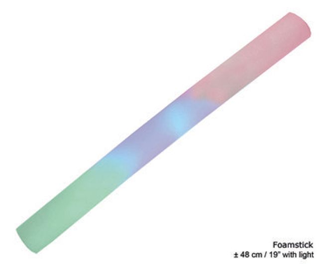Hovedbilde Foam Partystick 48cm Med Ledlys