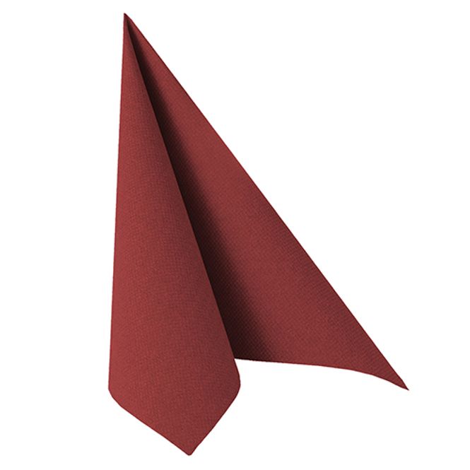 Hovedbilde Servietter Royal Textile Middag Bordeaux 20-pk
