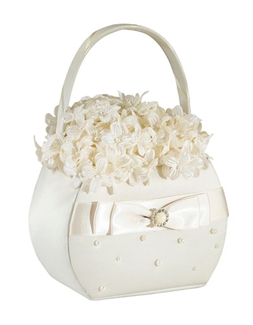 Hovedbilde Blomsterkurv Ivory Perler