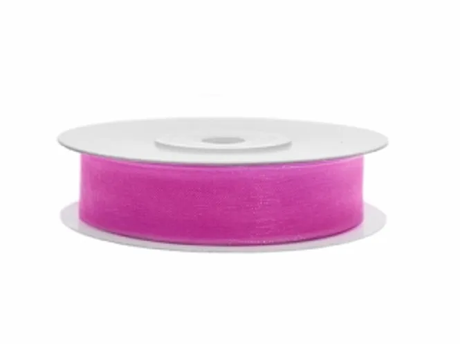 Hovedbilde Bånd Organsa Pink 12mm x 25m