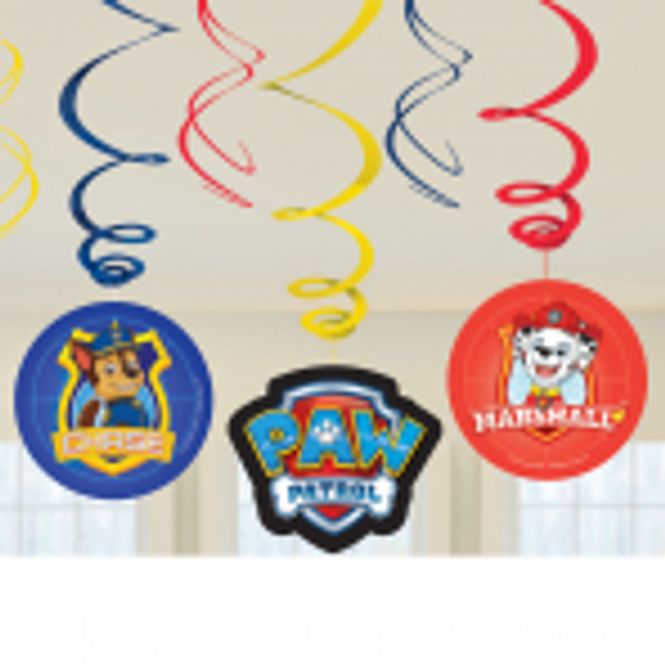 Hovedbilde Hengende Swirls Paw Patrol