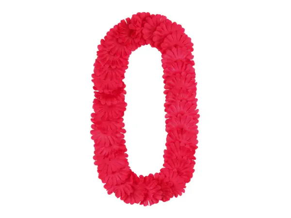 Hovedbilde Hawai blomsterkrans dark pink 1.2m