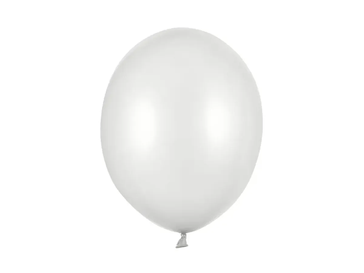 Ballonger E Sølv 10-pk 30cm