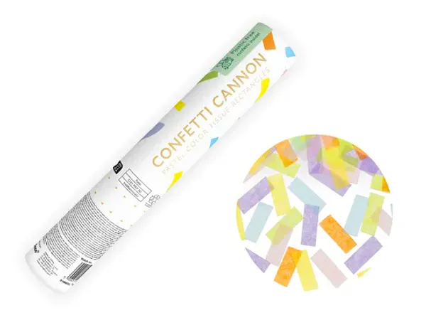 Hovedbilde Confetti kanon pastel 