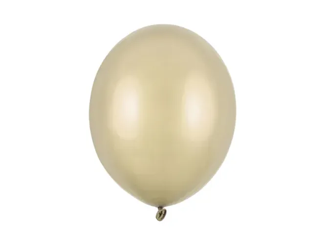 Hovedbilde Ballonger E Metallic kald gull 10-pk 30cm