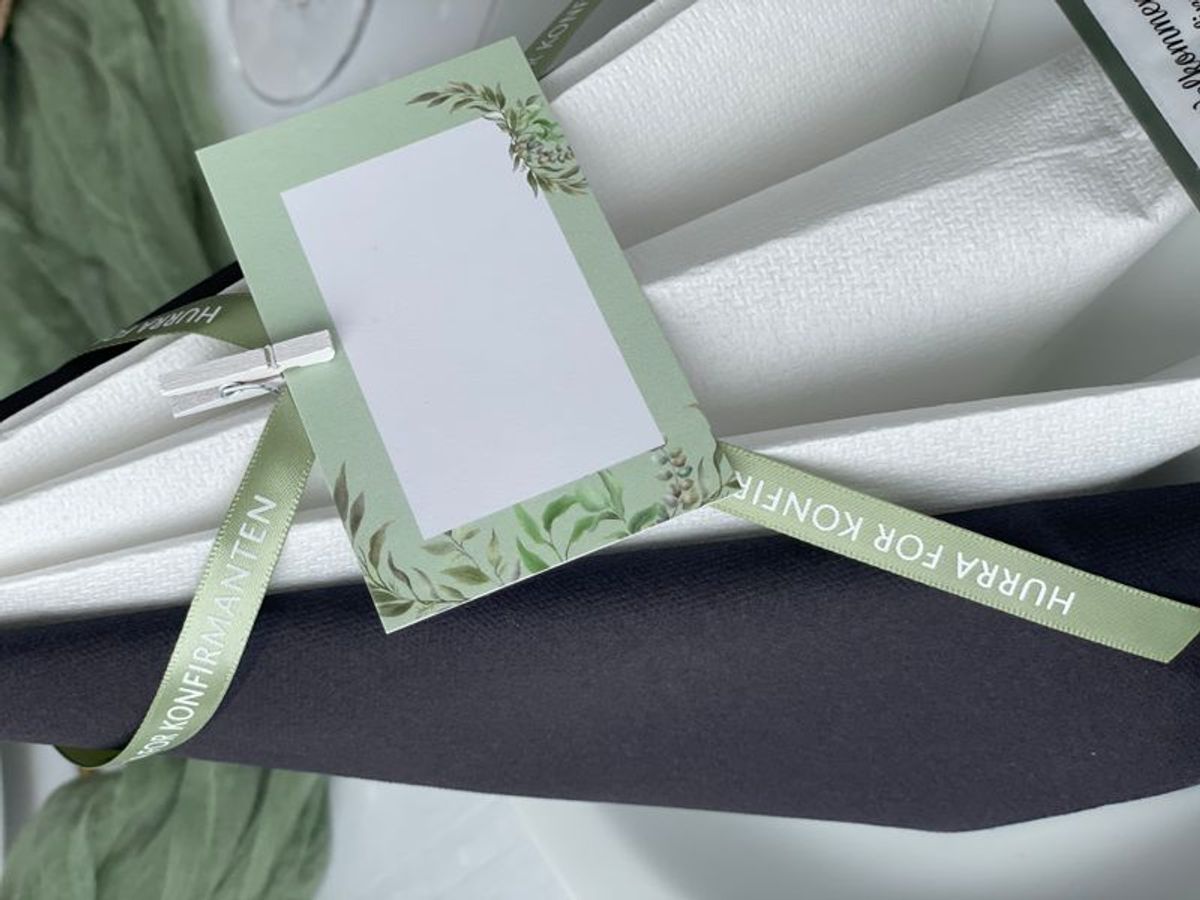 Bordkort Oliven - 20stk