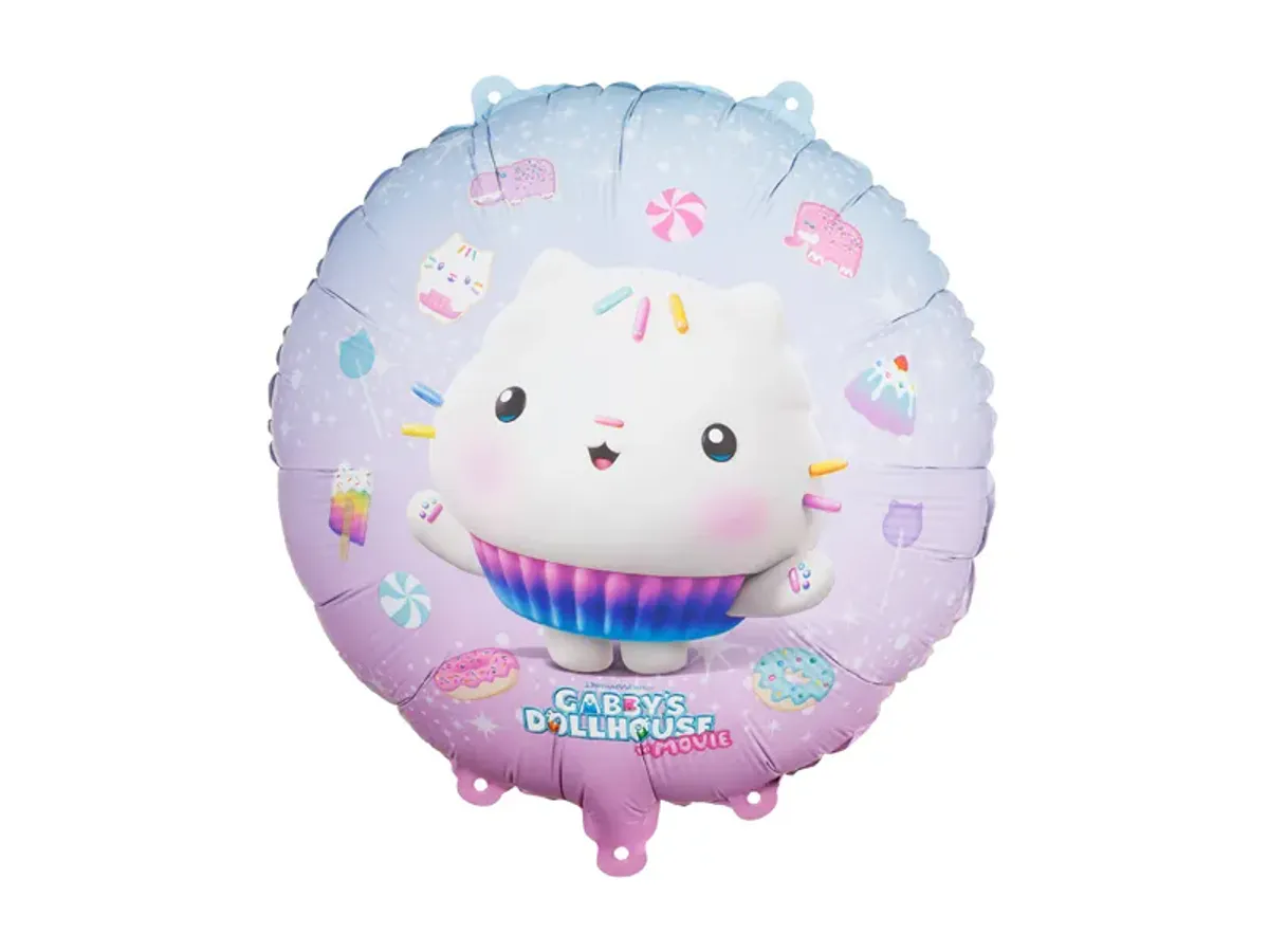 Gabby´s dollhouse folieballong rund