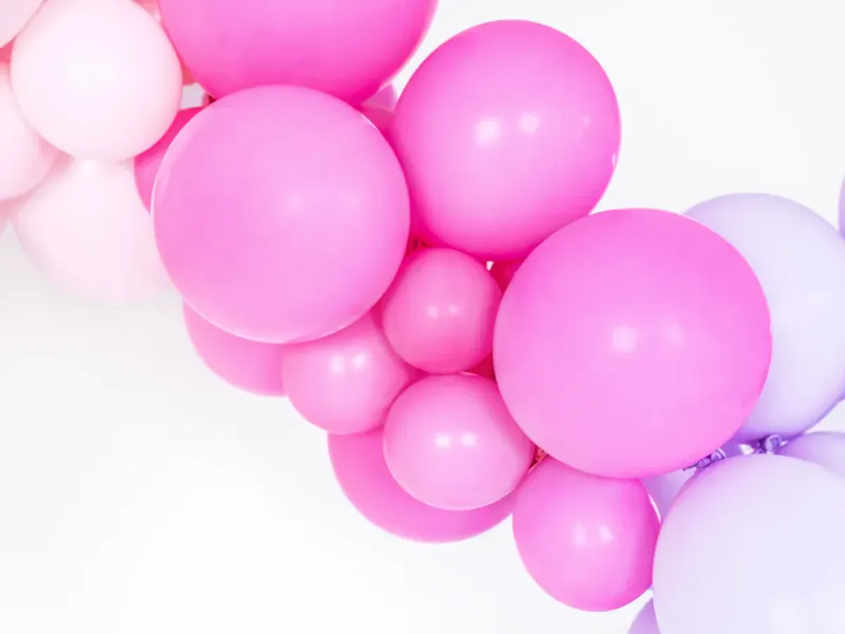 Ballonger E Pastel fuchsia  10-pk 30cm