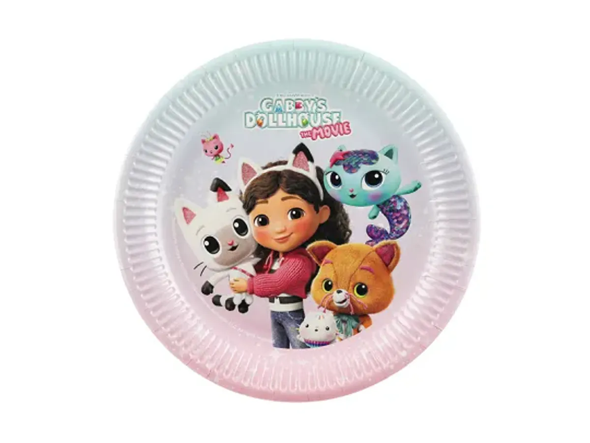 Gabby´s dollhouse papptallerkener 6stk