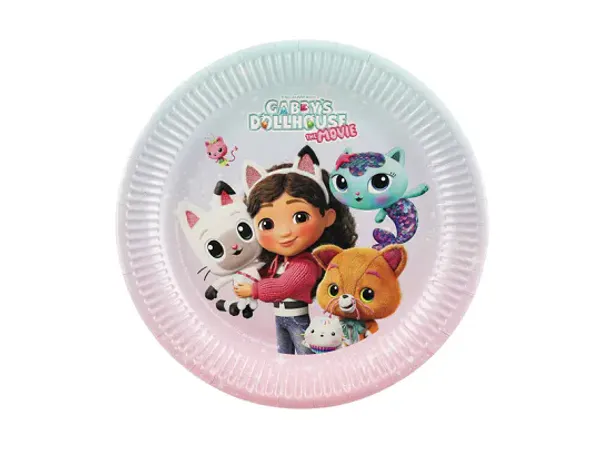 Hovedbilde Gabby´s dollhouse papptallerkener 6stk