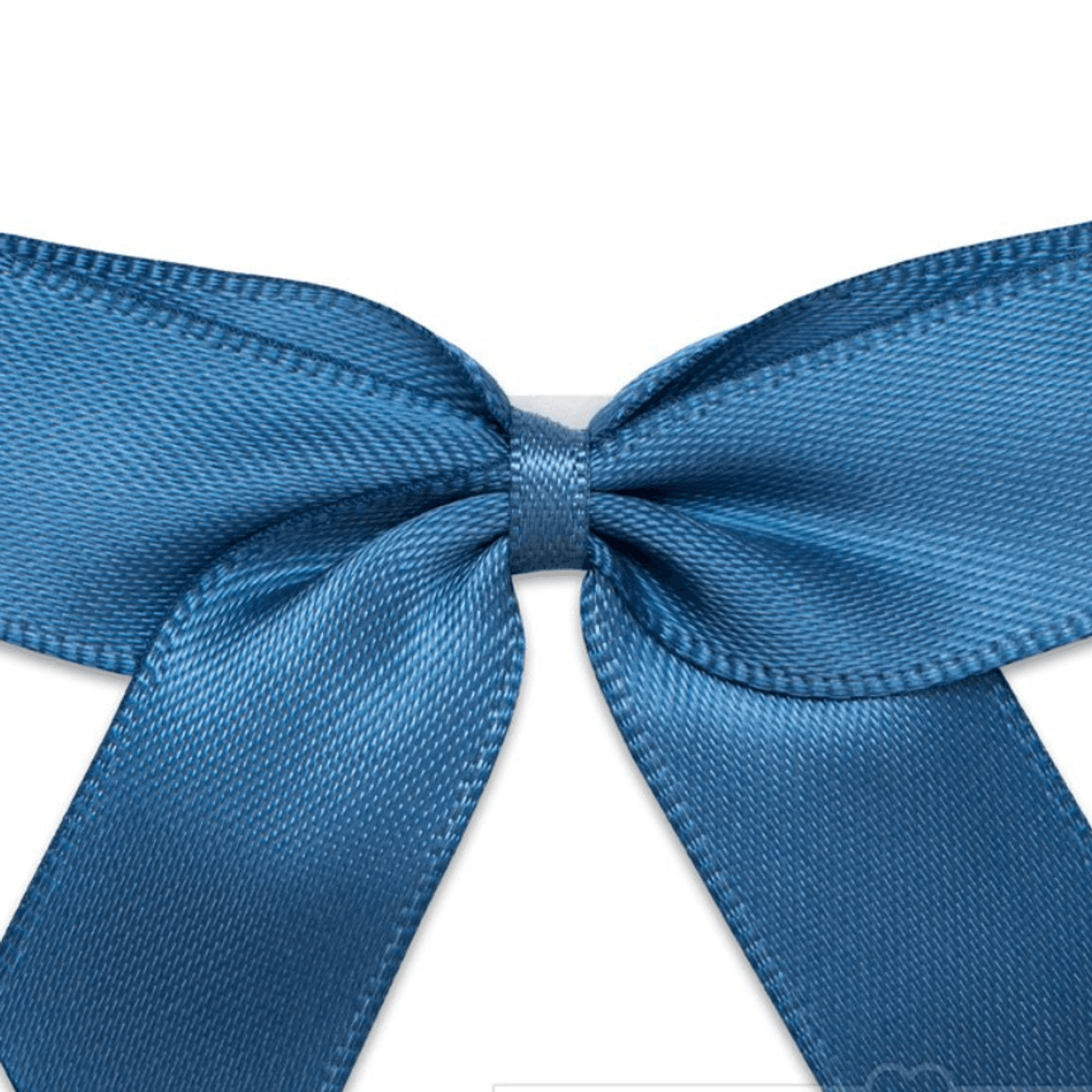 Satengsløyfe selvklebende Røykblå 12 pk