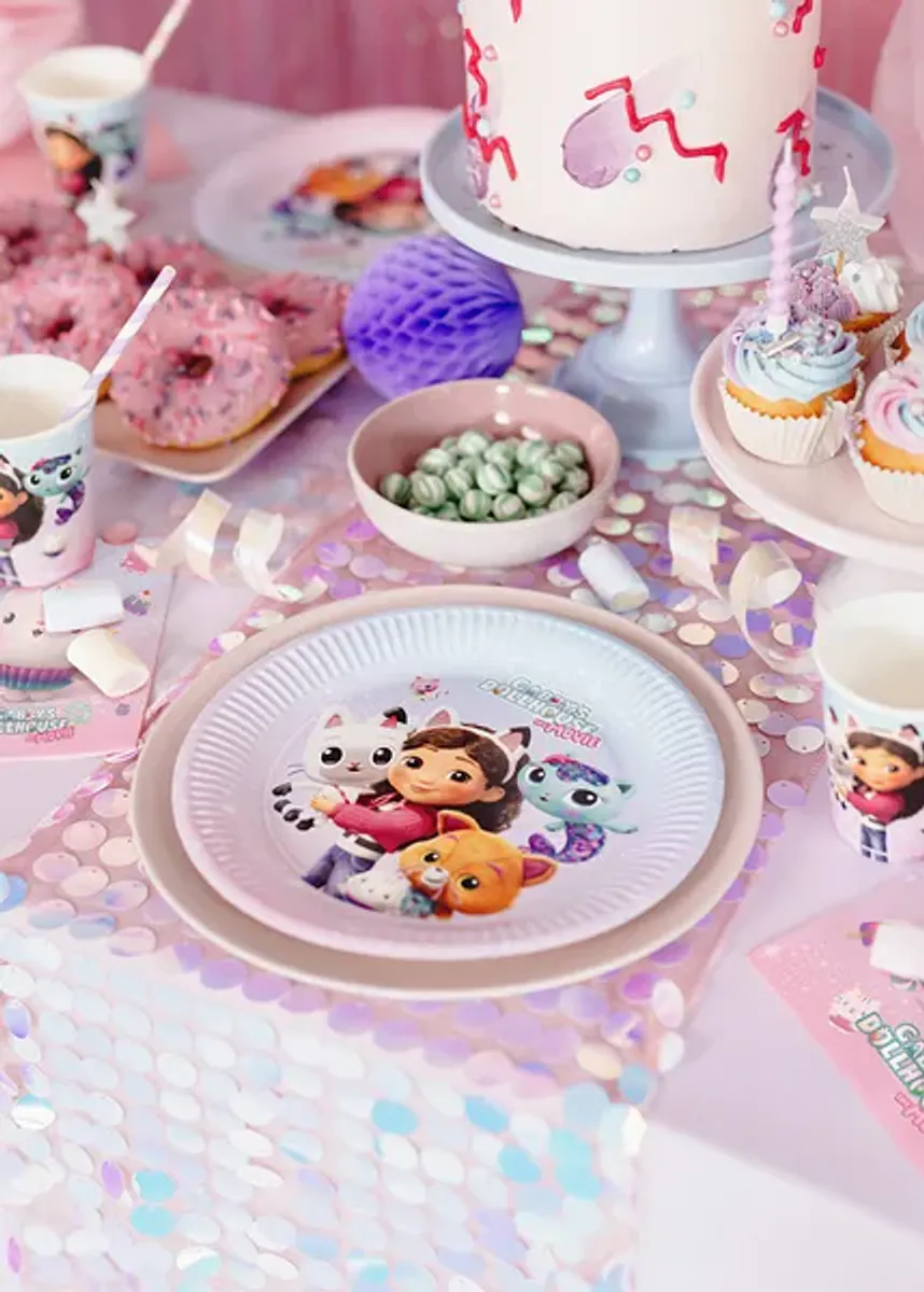 Gabby´s dollhouse papptallerkener 6stk
